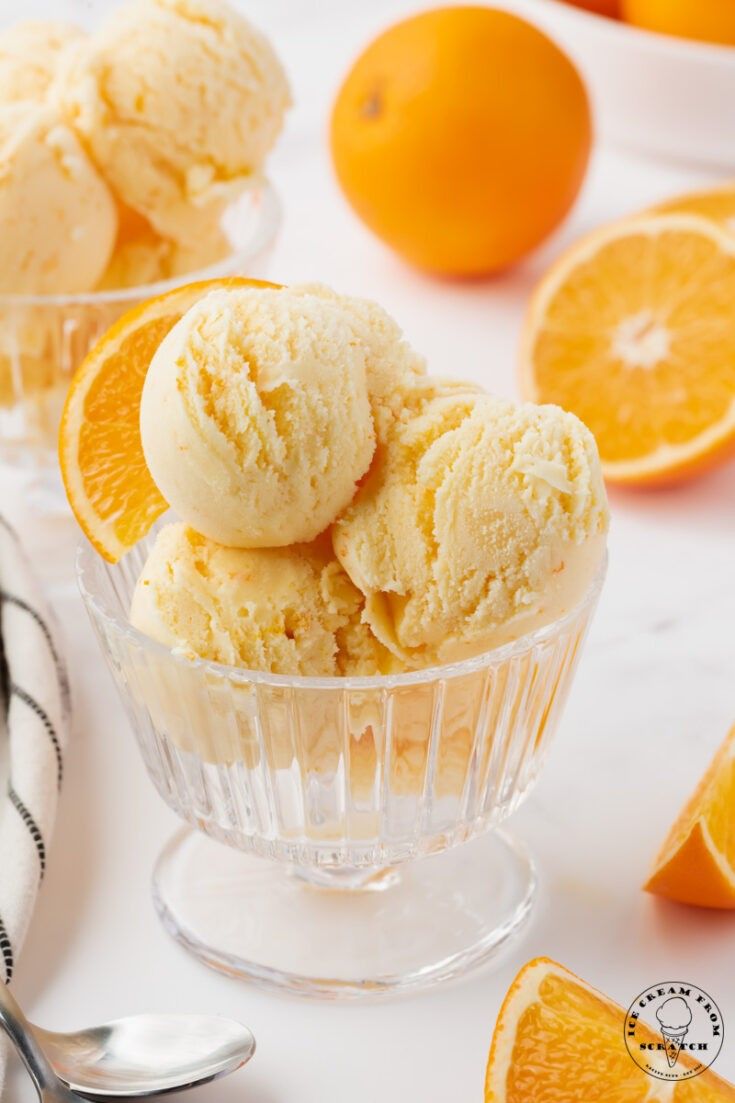 🍨 Helado de mandarina